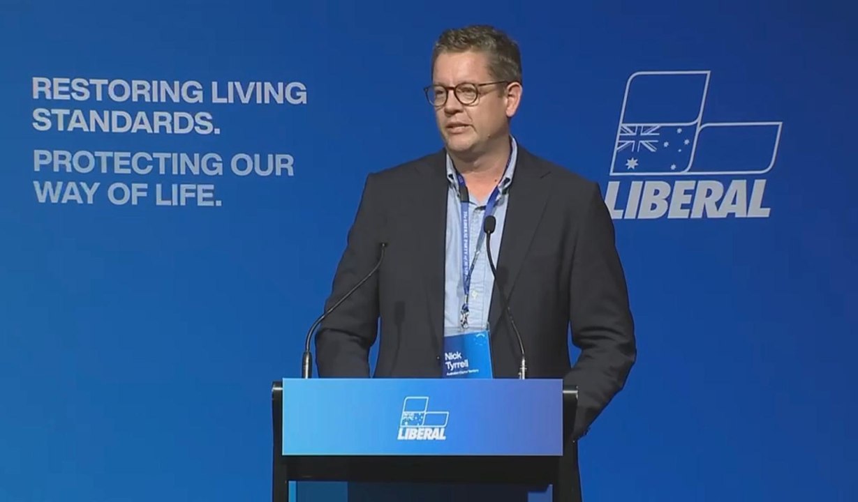 Canberra Liberals ACT Senate candidate Nick Tyrrell