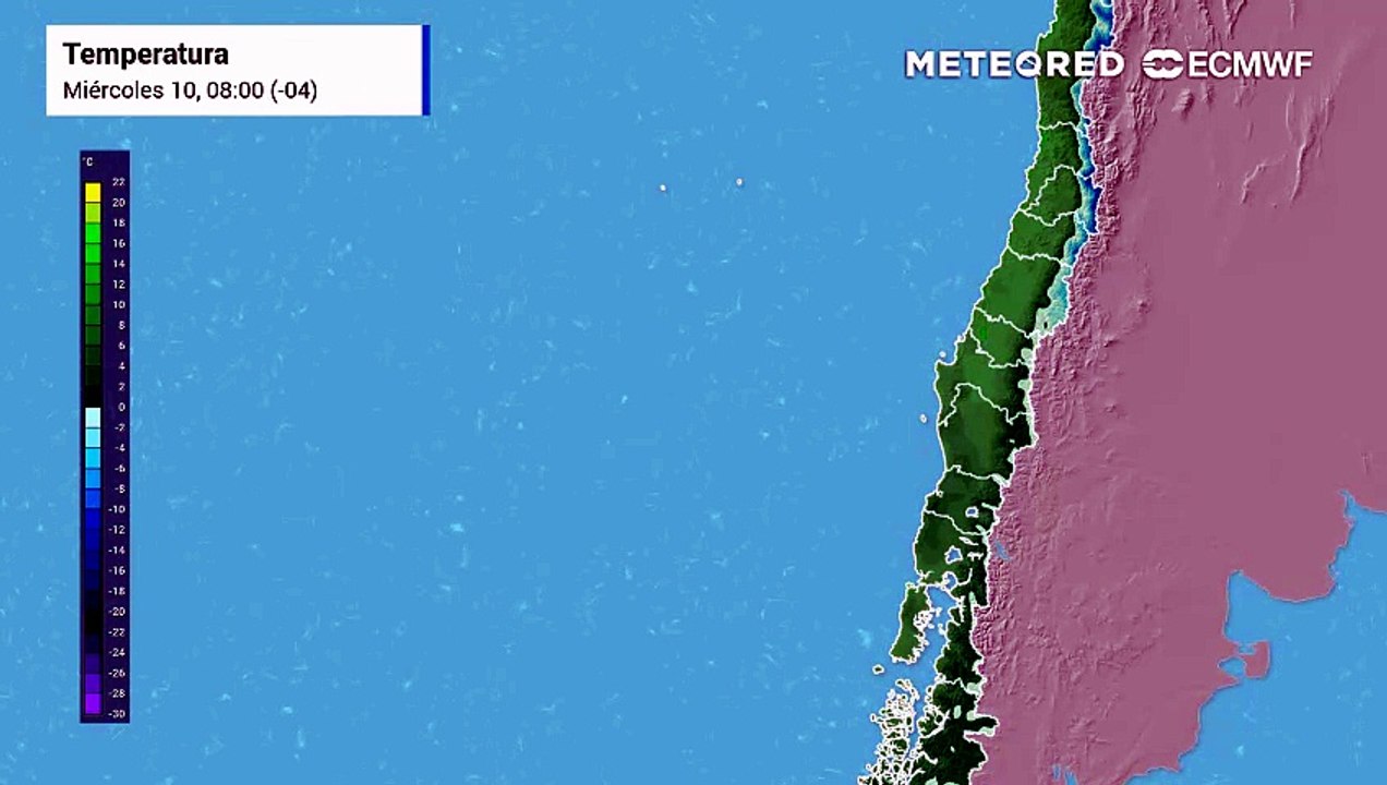 Este jueves se esperan heladas en varias comunas de la RM