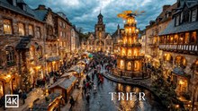 Trier🎄Christmas Market 2025 🇩🇪 | Trierer Magischer Weihnachtsmarkt Evening Walk 4K