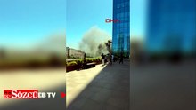 Maltepe'de inşaatta yangın çıktı