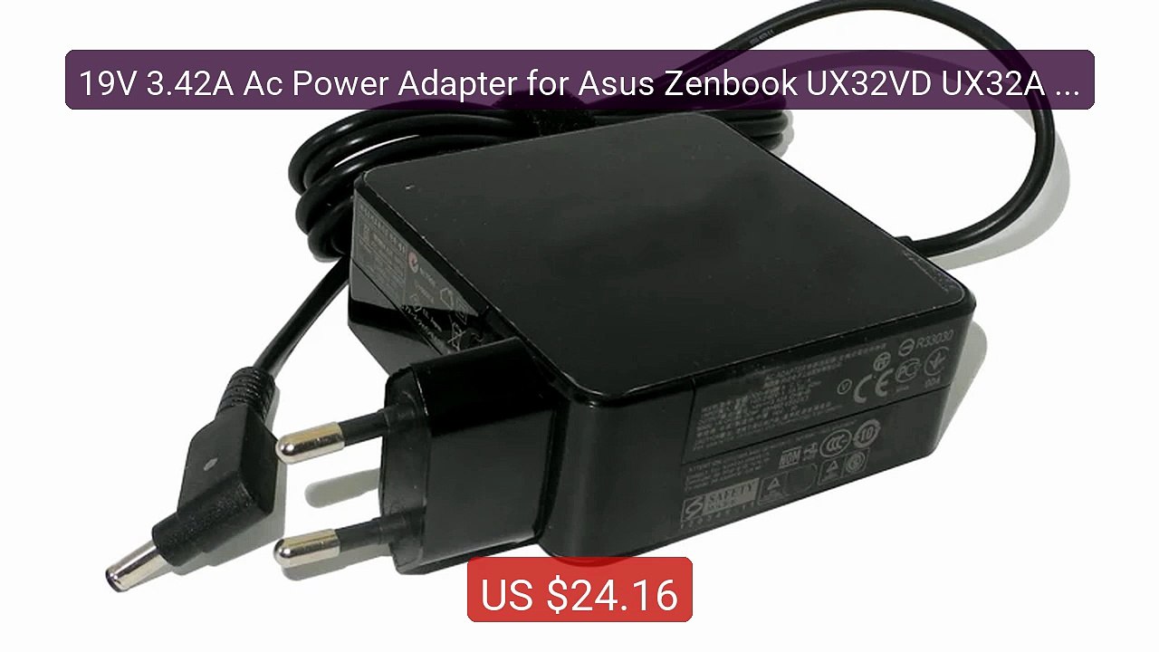19V 3.42A Ac Power Adapter for Asus Zenbook UX32VD UX32A UX42 ... -- Hot Deal 2026 | Limited Offer!