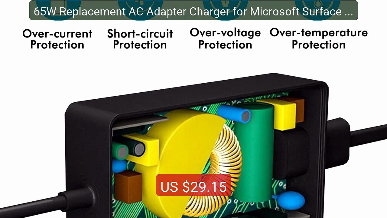 65W Replacement AC Adapter Charger for Microsoft Surface Pr... -- Top Pick 2026 | Unbeatable Price!