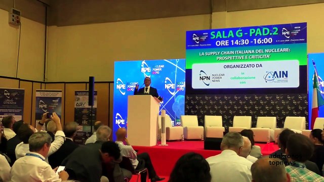 Nuclear Expo 2026: Monti (Ain), ‘filiera già attiva all’estero, presto anche in Italia’