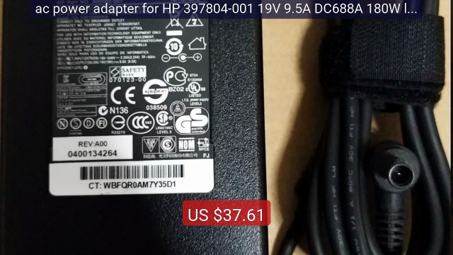 ac power adapter for HP 397804-001 19V 9.5A DC688A 180W lap... Top Pick 2026 | Unbeatable Price!