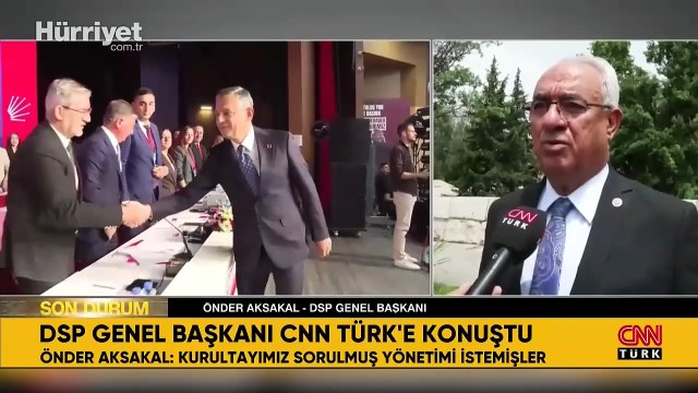 Özgür Özel 'DSP'yi bize verin' mi dedi? Önder Aksakal, CNN TÜRK'e anlattı