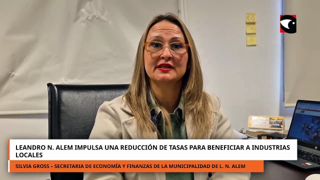 Leandro N. Alem impulsa una reducción de tasas para beneficiar a industrias locales