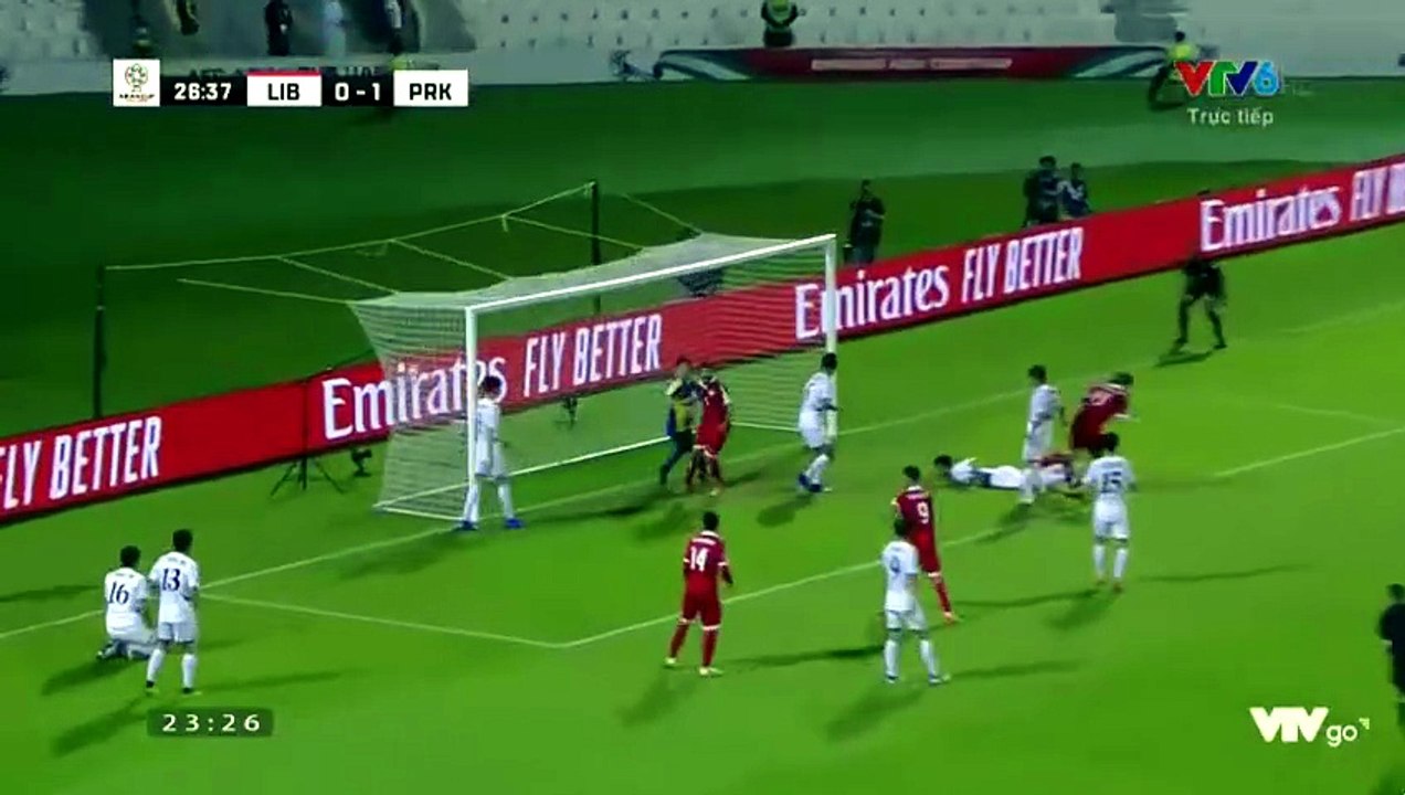 Lebanon 4-1 Triều Tiên - Goals and Highlights (17/1/2019) | VTV6 HD