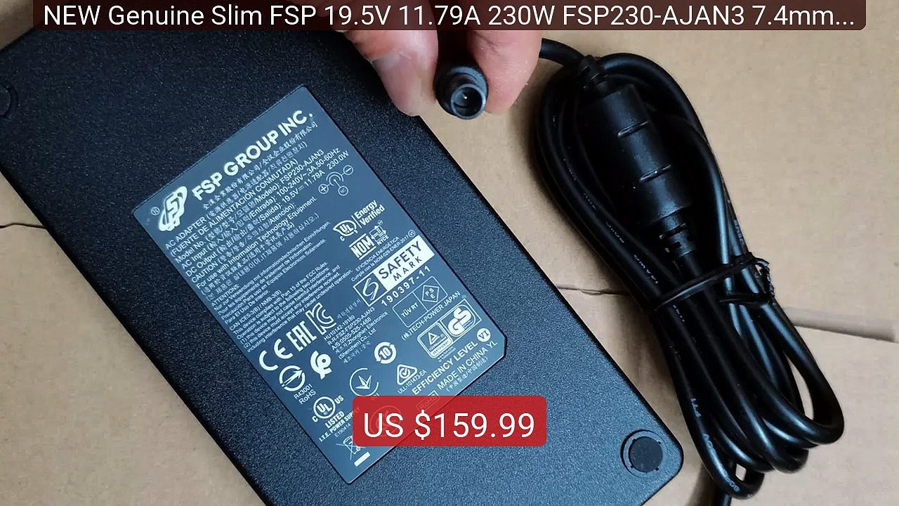 NEW Genuine Slim FSP 19.5V 11.79A 230W FSP230-AJAN3 7.4mm AC ... -- Amazing Value 2026 | Must Have!