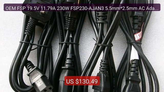 OEM FSP 19.5V 11.79A 230W FSP230-AJAN3 5.5mm*2.5mm AC Adapter... Amazing Value 2026 | Must Have!