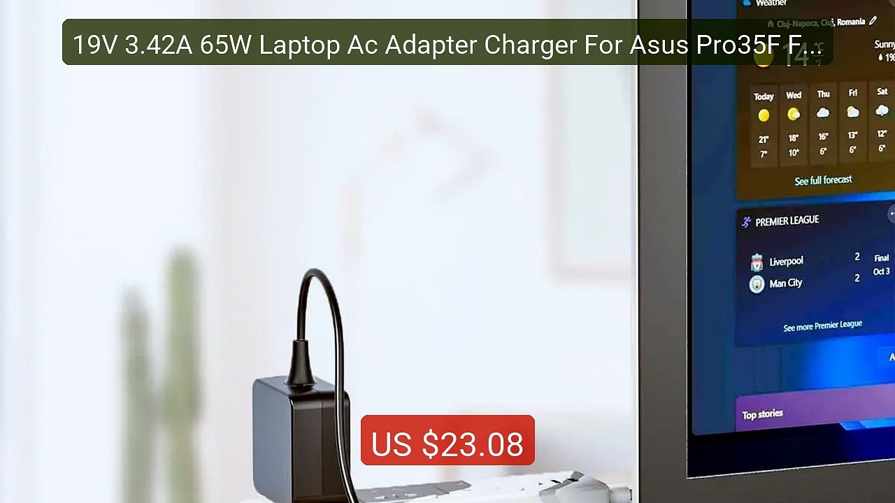 19V 3.42A 65W Laptop Ac Adapter Charger For Asus Pro35F F5L A5... -- Best Buy 2026 | Great Quality!