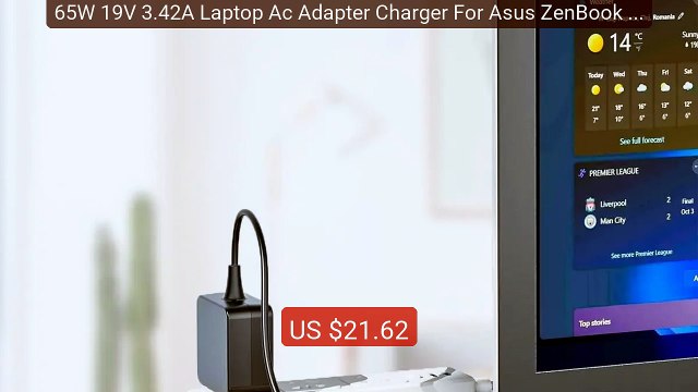 65W 19V 3.42A Laptop Ac Adapter Charger For Asus ZenBook UX... Top Pick 2026 | Unbeatable Price!