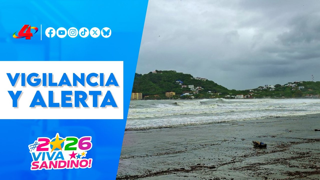 🚨 Ejército de Nicaragua activa vigilancia y monitoreo por la Tormenta Tropical Cristina
