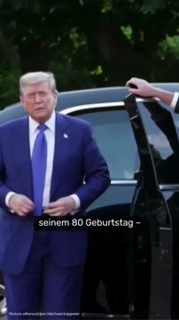 No Glomex Donald Trump: Trump droht Geburtstags-Blamage - US-Präsident sorgt mit Bettel-Mails für Wirbel