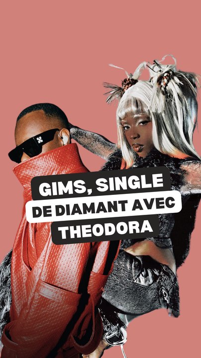 Gims + Theodora single de diamant avec "SPA"