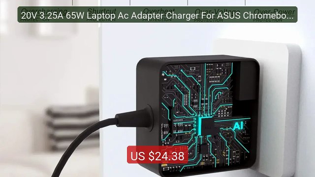 20V 3.25A 65W Laptop Ac Adapter Charger For ASUS Chromebook Flip C... Best Deal 2026 | Shop Now!