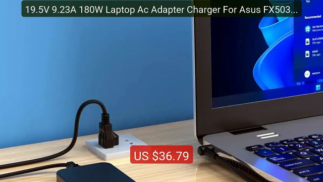 19.5V 9.23A 180W Laptop Ac Adapter Charger For Asus FX503 0... Top Pick 2026 | Unbeatable Price!
