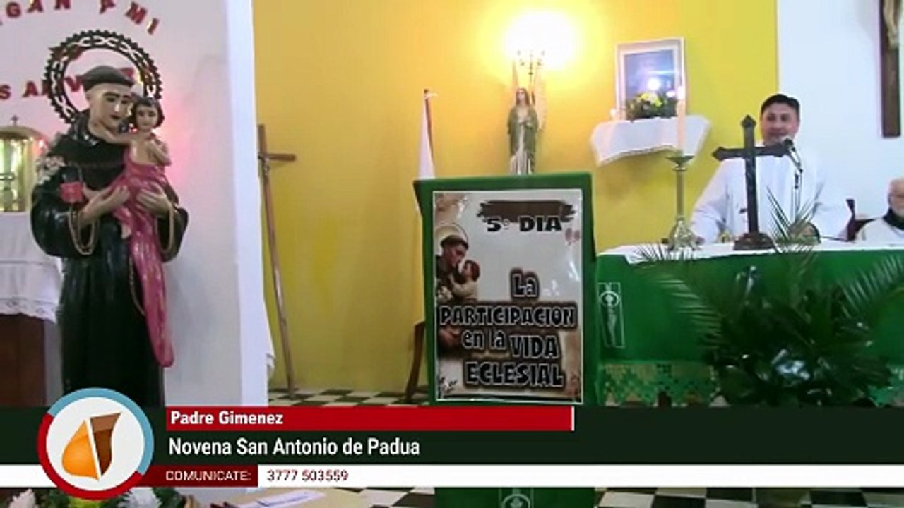 Padre Ariel Giménez - Novena en honor a San Antonio de Padua