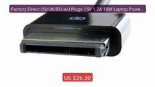Factory Direct US/UK/EU/AU Plugs 15V 1.2A 18W Laptop Power Ada... -- Hot Deal 2026 | Limited Offer!
