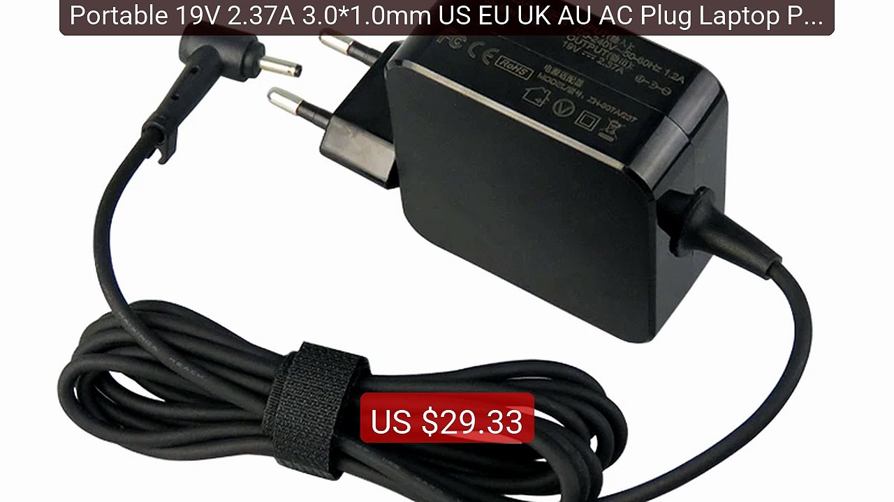 Portable 19V 2.37A 3.0*1.0mm US EU UK AU AC Plug Laptop Power Adapt... -- Top Rated 2026 | Buy Now!