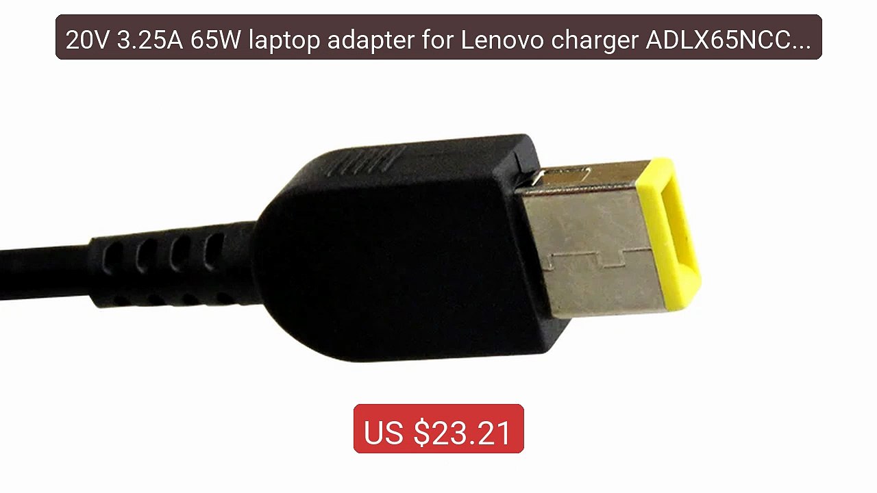 20V 3.25A 65W laptop adapter for Lenovo charger ADLX65NCC3A... -- Top Pick 2026 | Unbeatable Price!