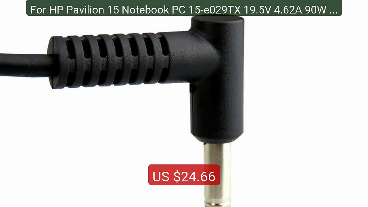 For HP Pavilion 15 Notebook PC 15-e029TX 19.5V 4.62A 90W Power Sup... -- Best Deal 2026 | Shop Now!