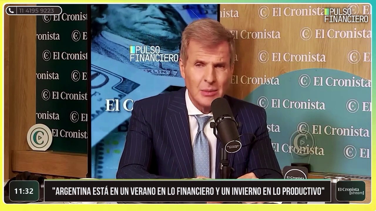 Martín Redrado: el dato de la economía que le preocupa y el cambio que Caputo debe hacer en su plan