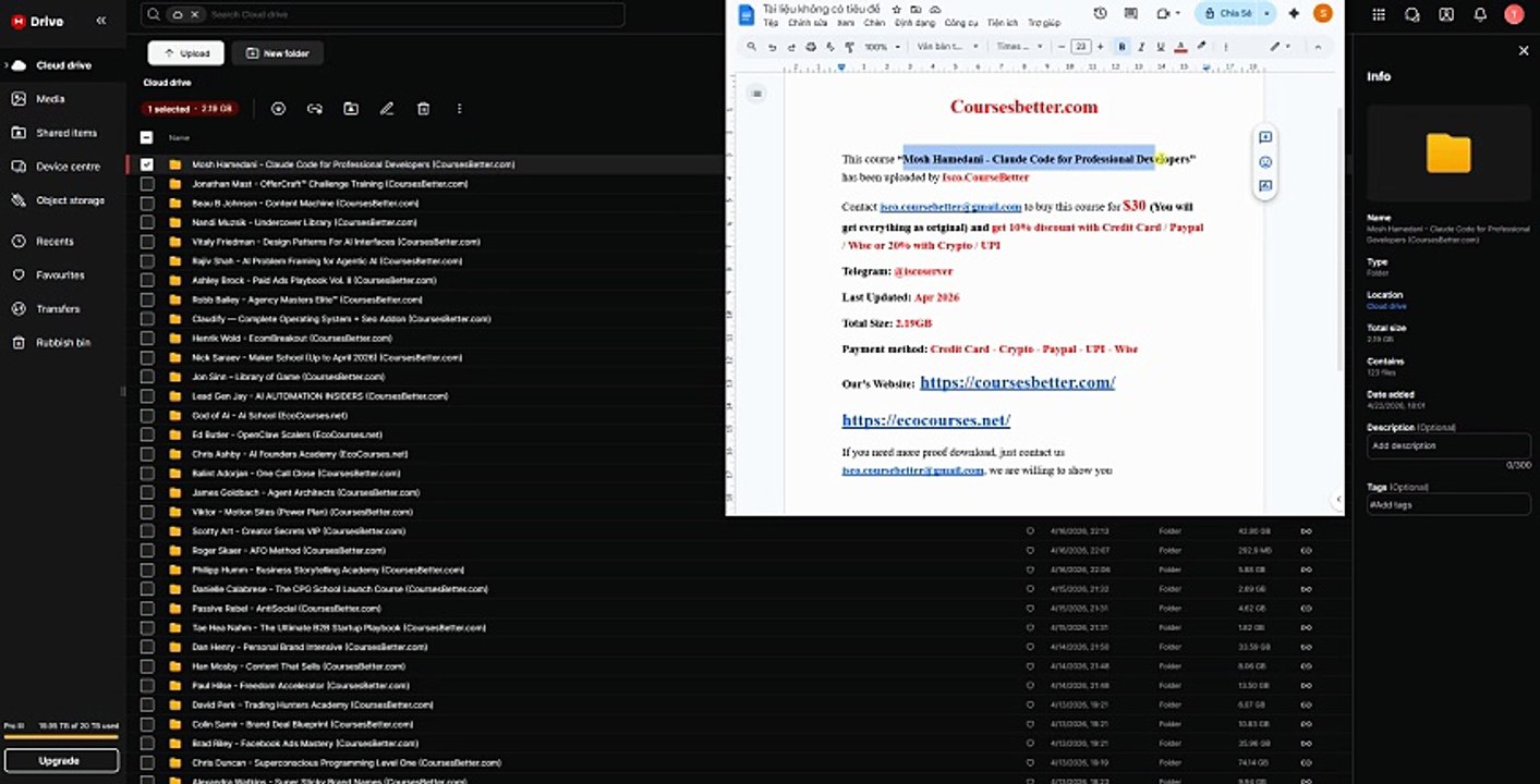[CoursesBetter.com] Mosh Hamedani – Claude Code for Professional Developers