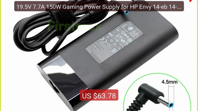 19.5V 7.7A 150W Gaming Power Supply for HP Envy 14-eb 14-eb... Top Pick 2026 | Unbeatable Price!