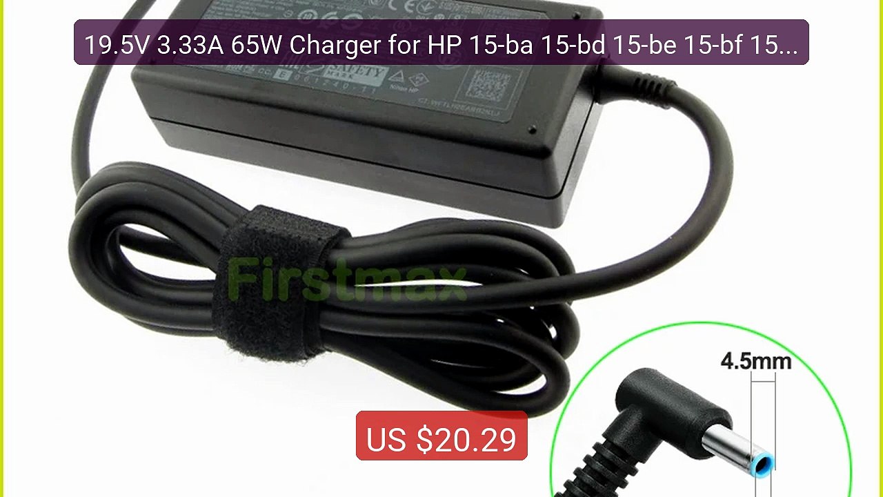 19.5V 3.33A 65W Charger for HP 15-ba 15-bd 15-be 15-bf 15-b... -- Top Pick 2026 | Unbeatable Price!