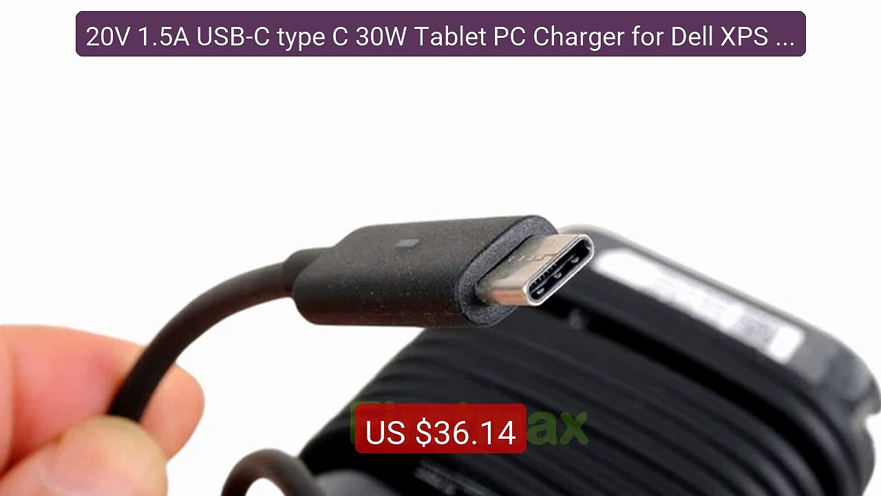 20V 1.5A USB-C type C 30W Tablet PC Charger for Dell XPS 12 92... -- Best Buy 2026 | Great Quality!