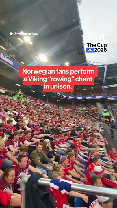 Norwegian row chant at World Cup.
