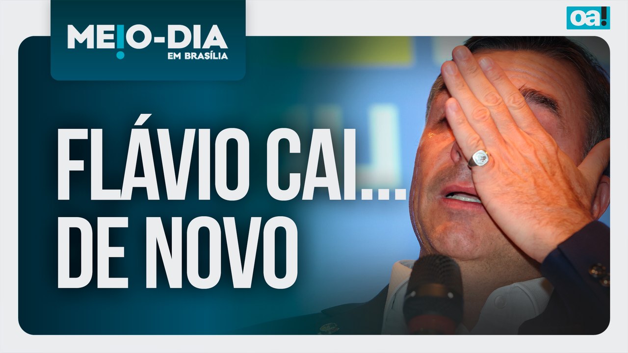 Flávio cai...de novo | Meio-Dia em Brasília - 10/06/2026