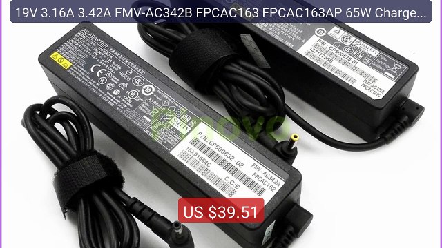 19V 3.16A 3.42A FMV-AC342B FPCAC163 FPCAC163AP 65W Charger for... Hot Deal 2026 | Limited Offer!