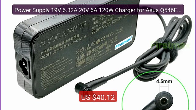 Power Supply 19V 6.32A 20V 6A 120W Charger for Asus Q546FD ... Top Pick 2026 | Unbeatable Price!