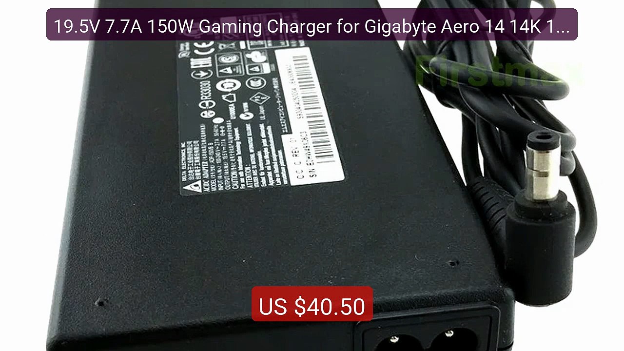19.5V 7.7A 150W Gaming Charger for Gigabyte Aero 14 14K 15 ... -- Top Pick 2026 | Unbeatable Price!