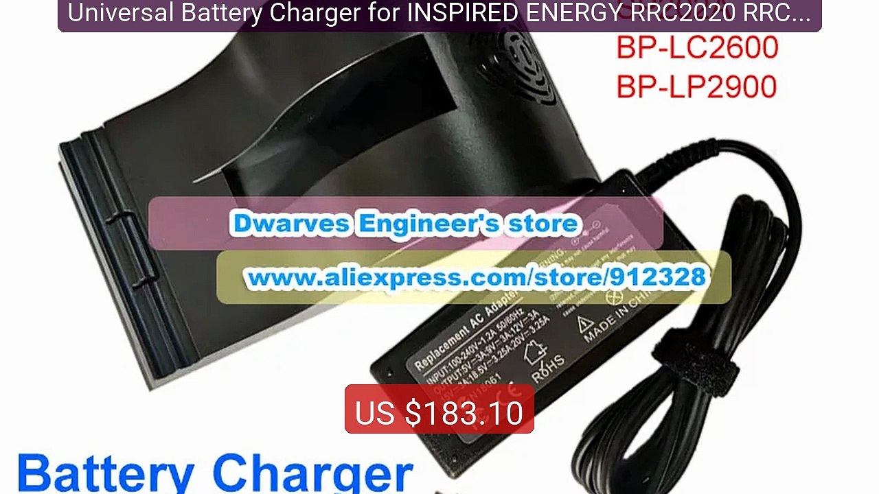 Universal Battery Charger for INSPIRED ENERGY RRC2020 RRC2020... -- Amazing Value 2026 | Must Have!