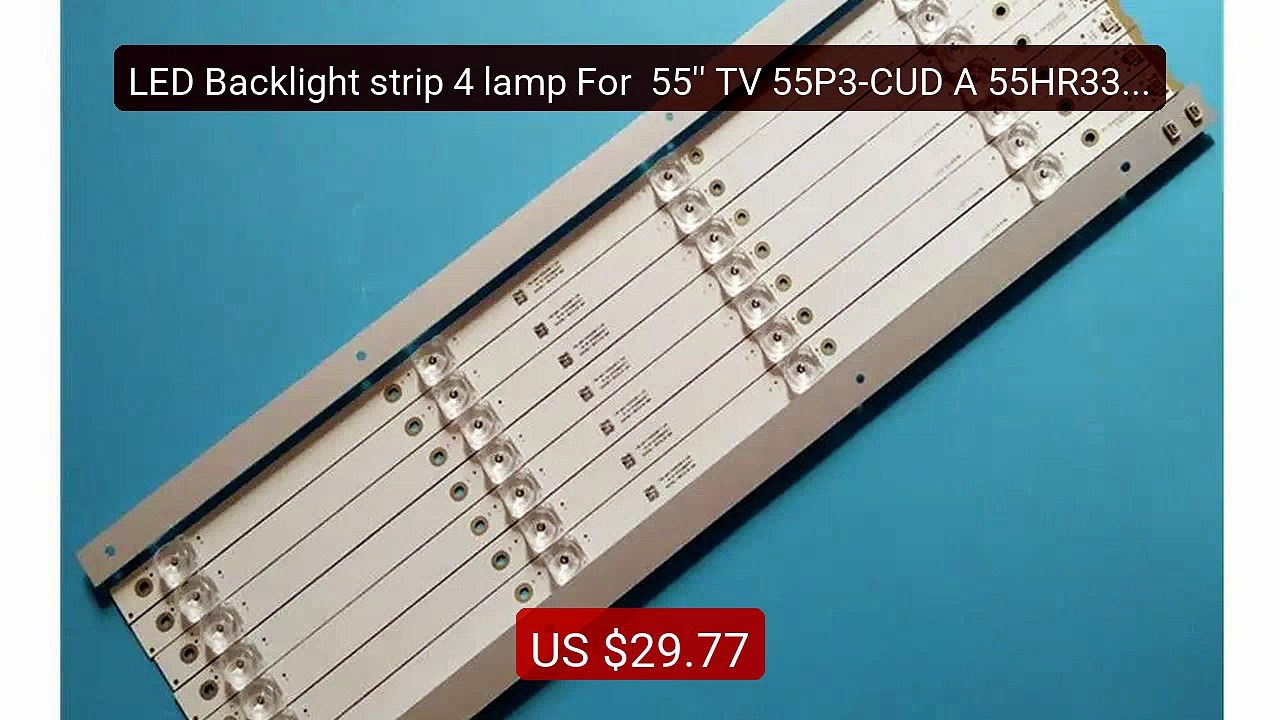 LED Backlight strip 4 lamp For  55'' TV 55P3-CUD A 55HR330M... -- Top Pick 2026 | Unbeatable Price!