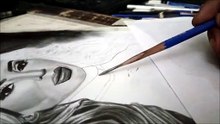 Potrait Sketch of  Larsa Pippen American TV drama Actress