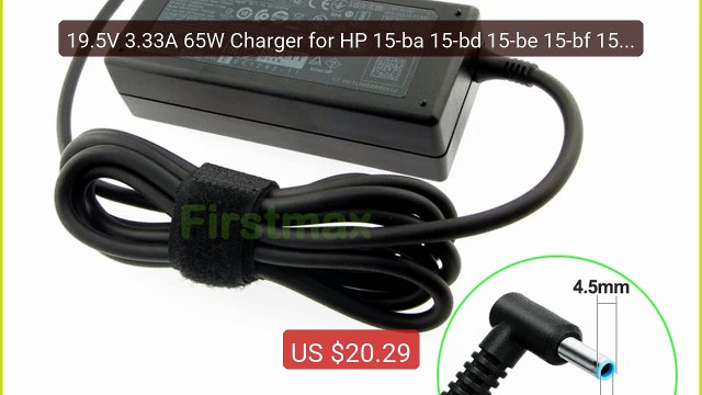 19.5V 3.33A 65W Charger for HP 15-ba 15-bd 15-be 15-bf 15-bg 1... Hot Deal 2026 | Limited Offer!