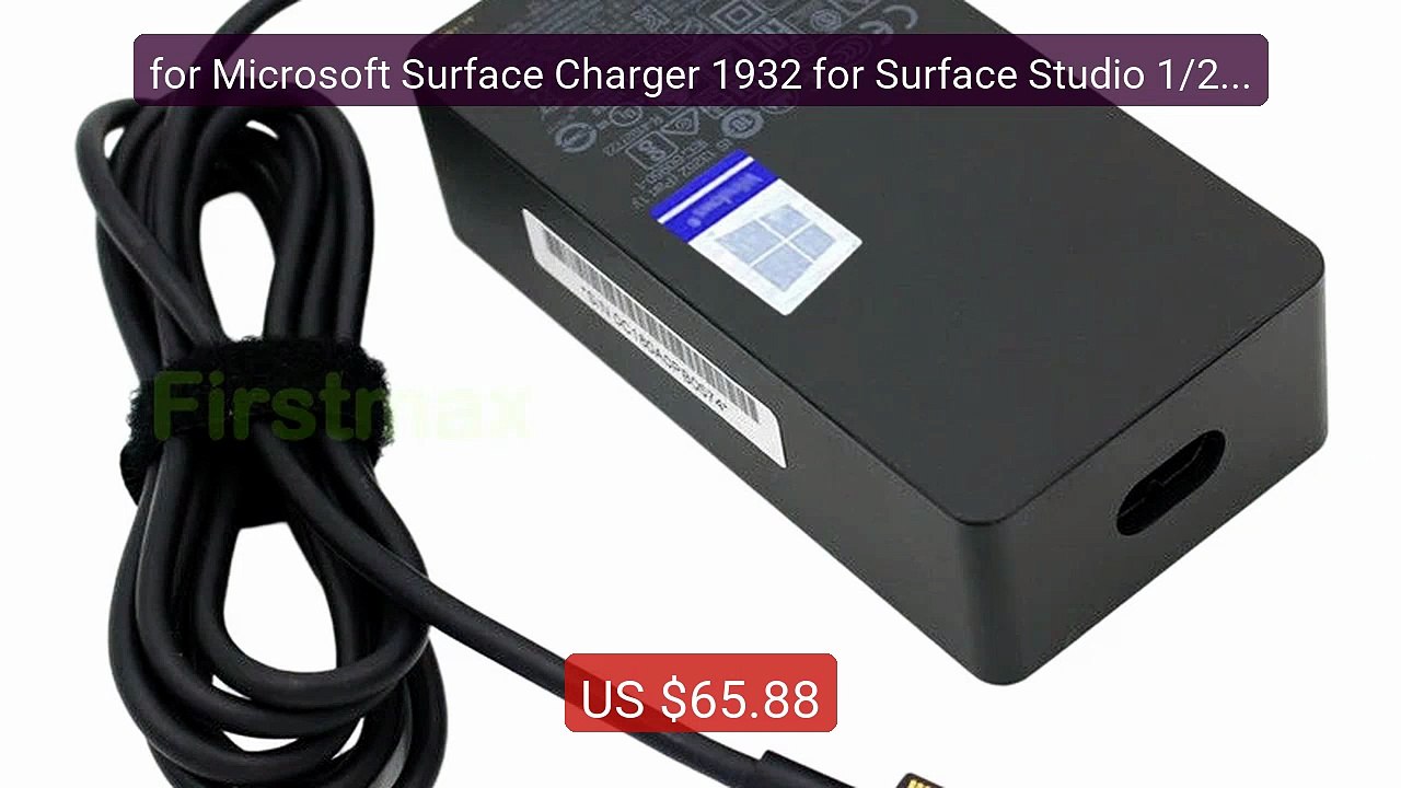 for Microsoft Surface Charger 1932 for Surface Studio 1/2/2+/3... -- Best Buy 2026 | Great Quality!