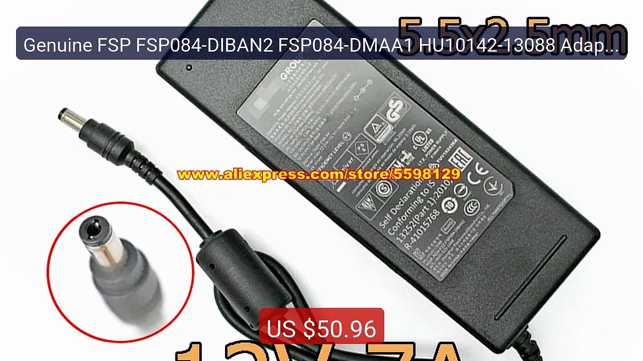 Genuine FSP FSP084-DIBAN2 FSP084-DMAA1 HU10142-13088 Adapter 12V 7A... -- Top Rated 2026 | Buy Now!