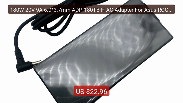 180W 20V 9A 6.0*3.7mm ADP-180TB H AC Adapter For Asus ROG Zephyrus ... Top Rated 2026 | Buy Now!