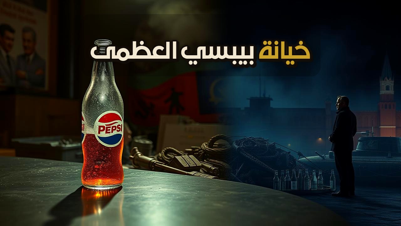 الشركات بتبيع صودا بس؟ الحقيقة وراء أسطول بيبسي الحربي السوفيتي
