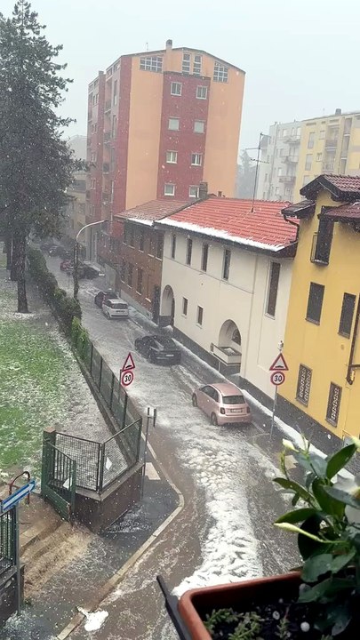 Violento temporale a Legnano