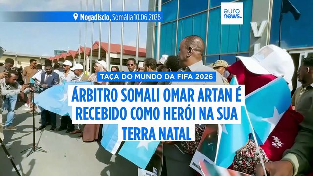 Árbitro Omar Artan recebido como um herói na Somália após ser recusada a sua entrada nos EUA