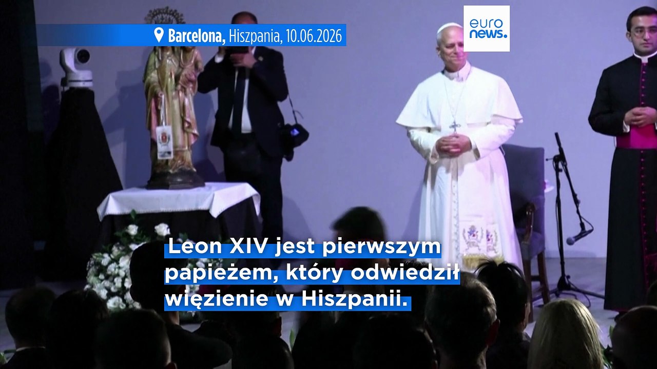 Leon XIV odwiedza więzienie Brians i apeluje: „Przeszłość nie przekreśla przyszłości”