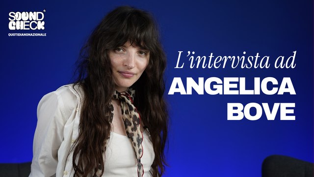 Angelica Bove ai microfoni di Soundcheck