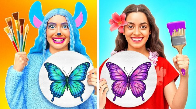 Art Challenge: From Thrifty to Luxury Masterpieces