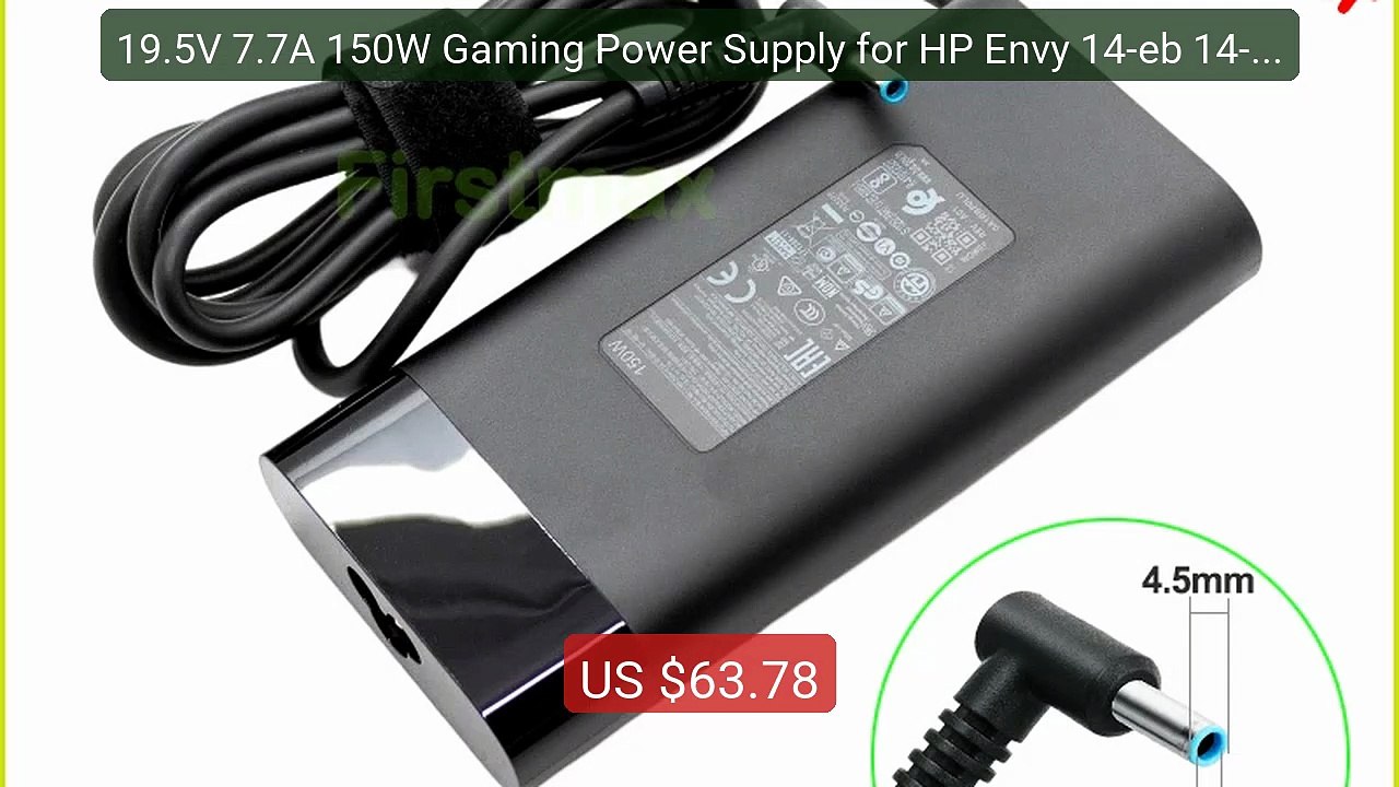 19.5V 7.7A 150W Gaming Power Supply for HP Envy 14-eb 14-eb0000 14... -- Best Deal 2026 | Shop Now!
