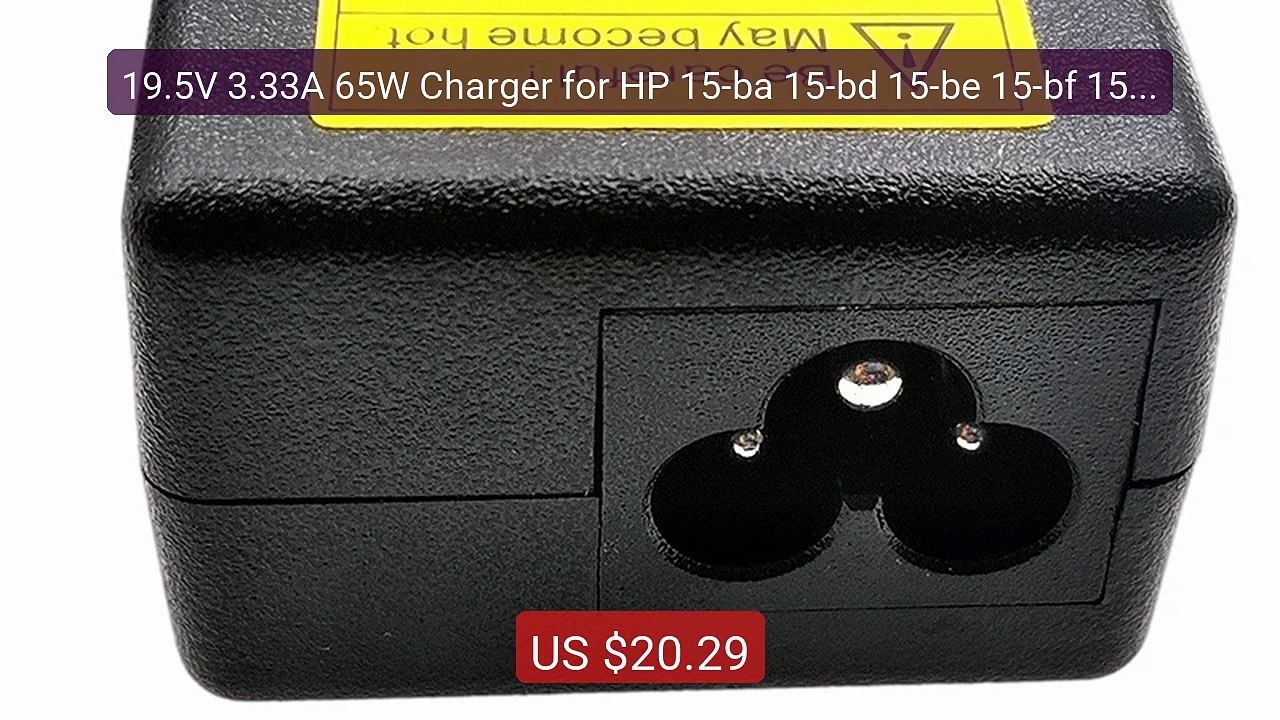 19.5V 3.33A 65W Charger for HP 15-ba 15-bd 15-be 15-bf 15-b... -- Top Pick 2026 | Unbeatable Price!